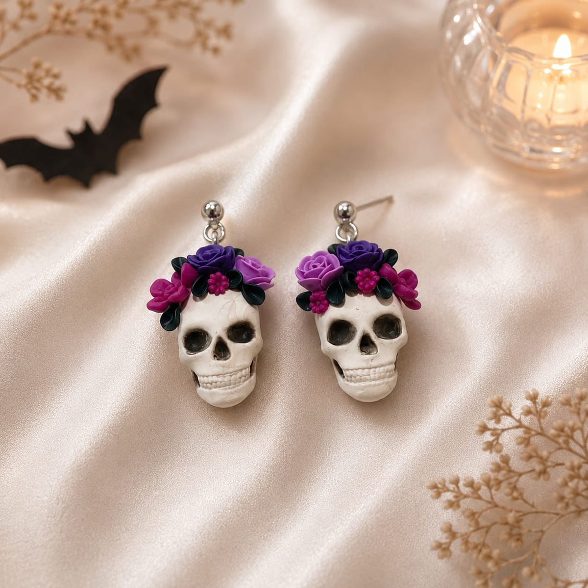 Pendientes Catrina