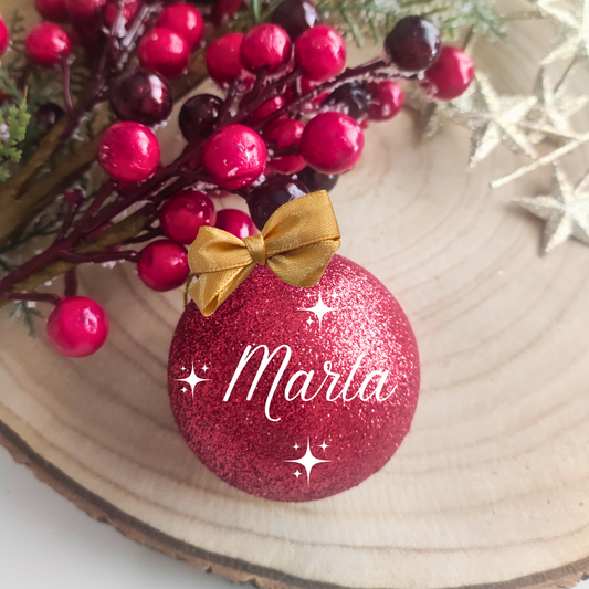 BOLA ROJA PERSONALIZADA