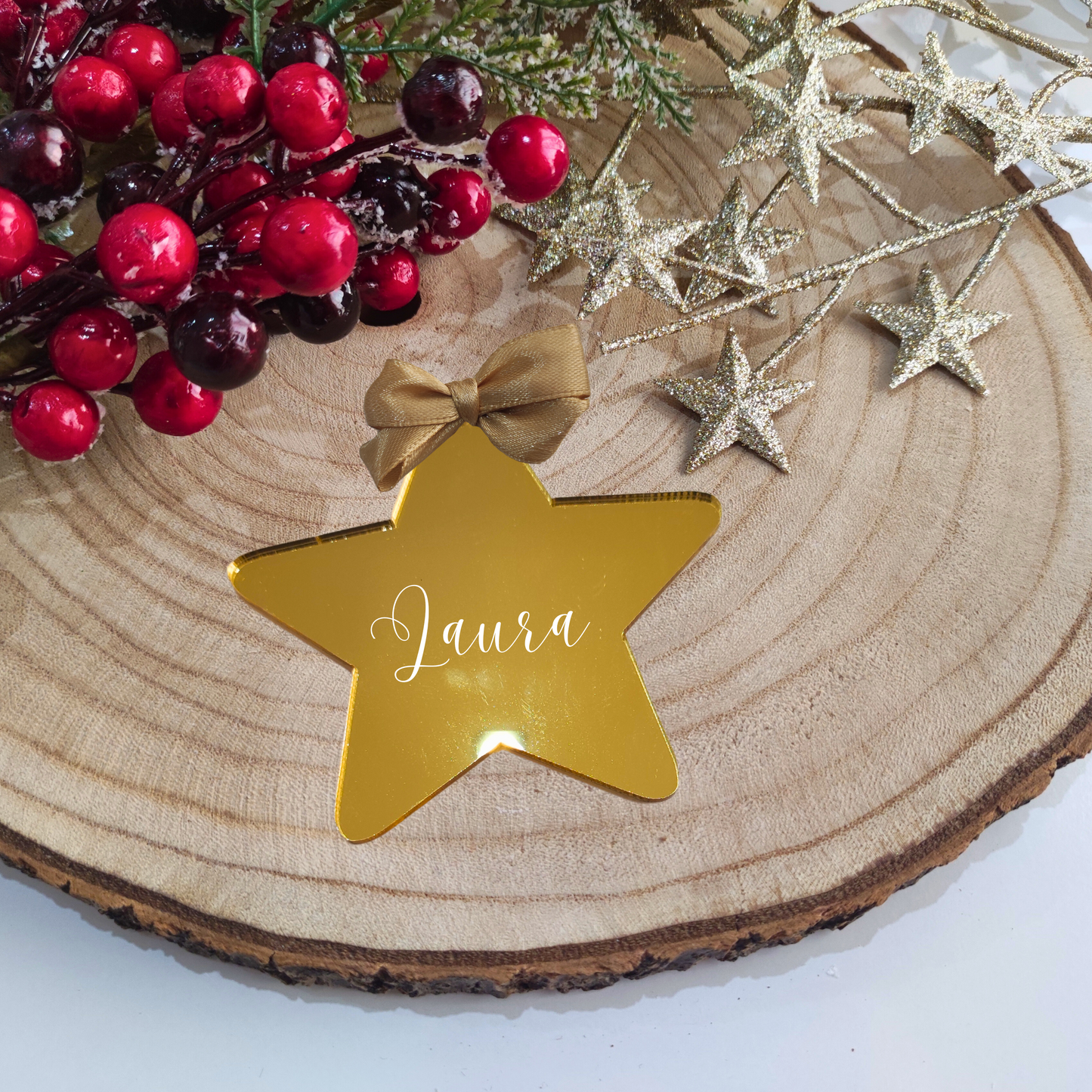 ESTRELLA METACRILATO PERSONALIZADA