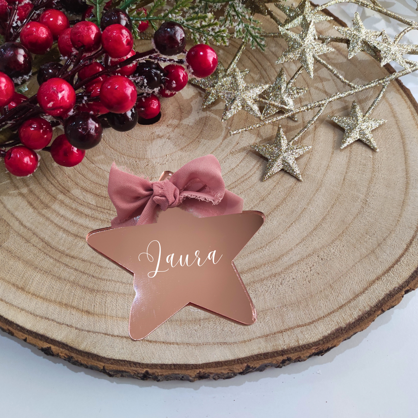 ESTRELLA METACRILATO PERSONALIZADA