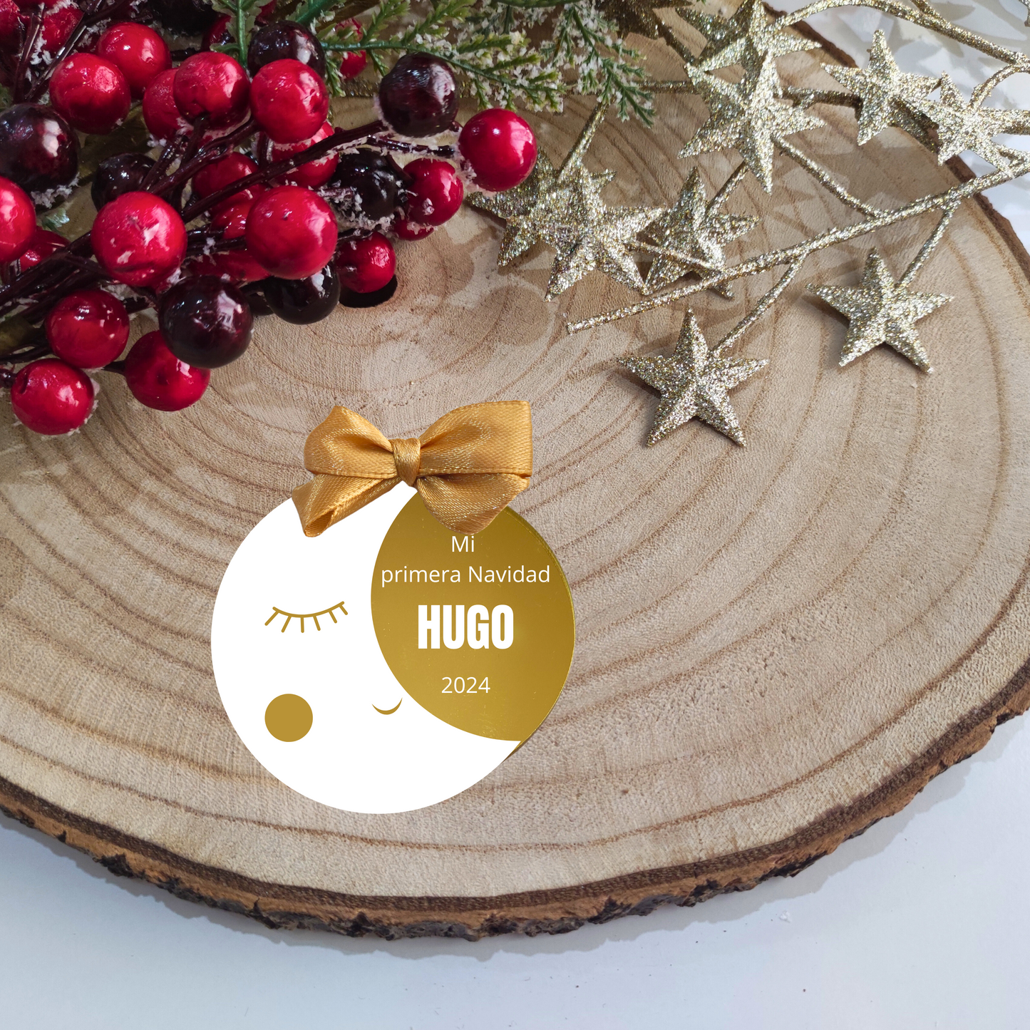 BOLA METACRILATO PRIMERA NAVIDAD