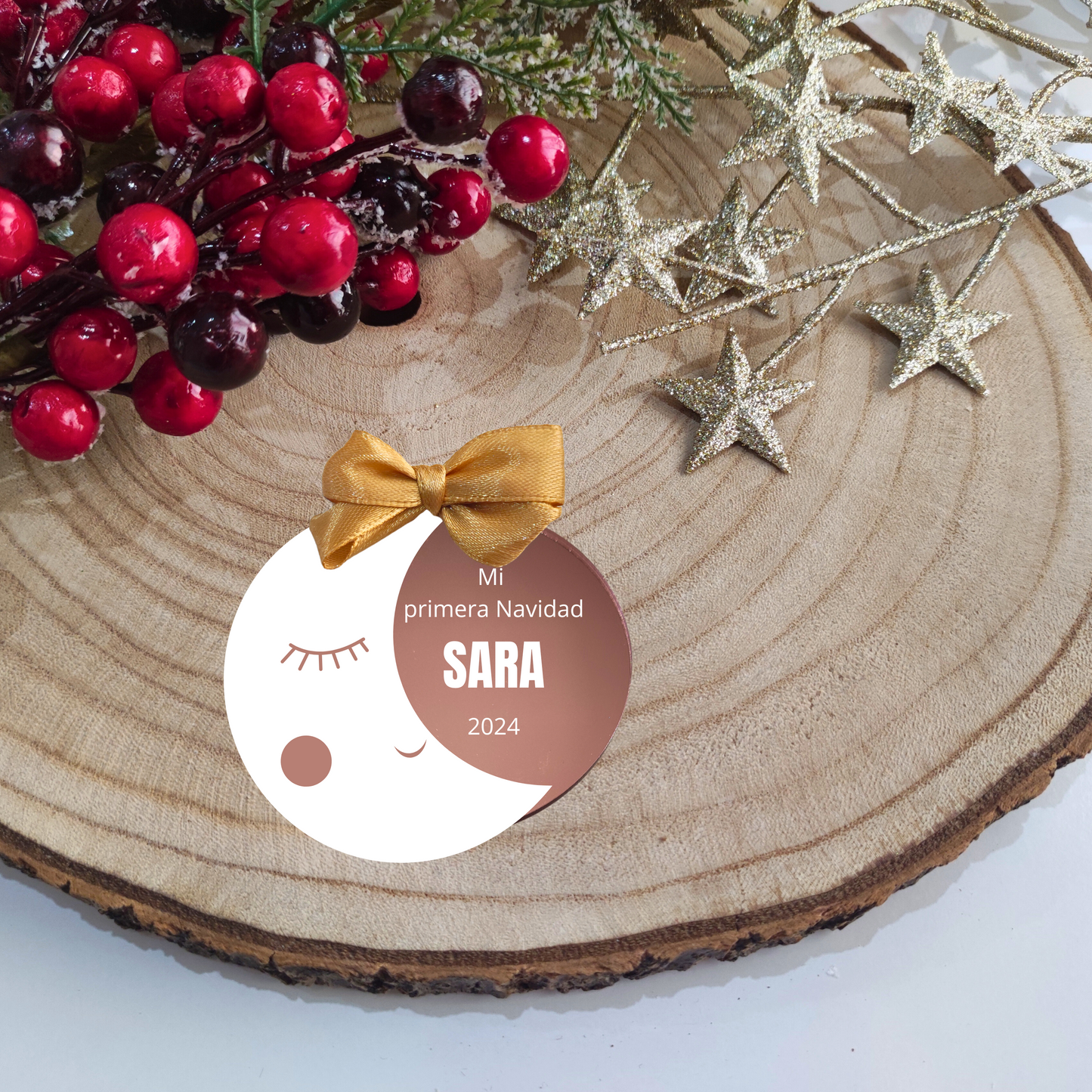 BOLA METACRILATO PRIMERA NAVIDAD