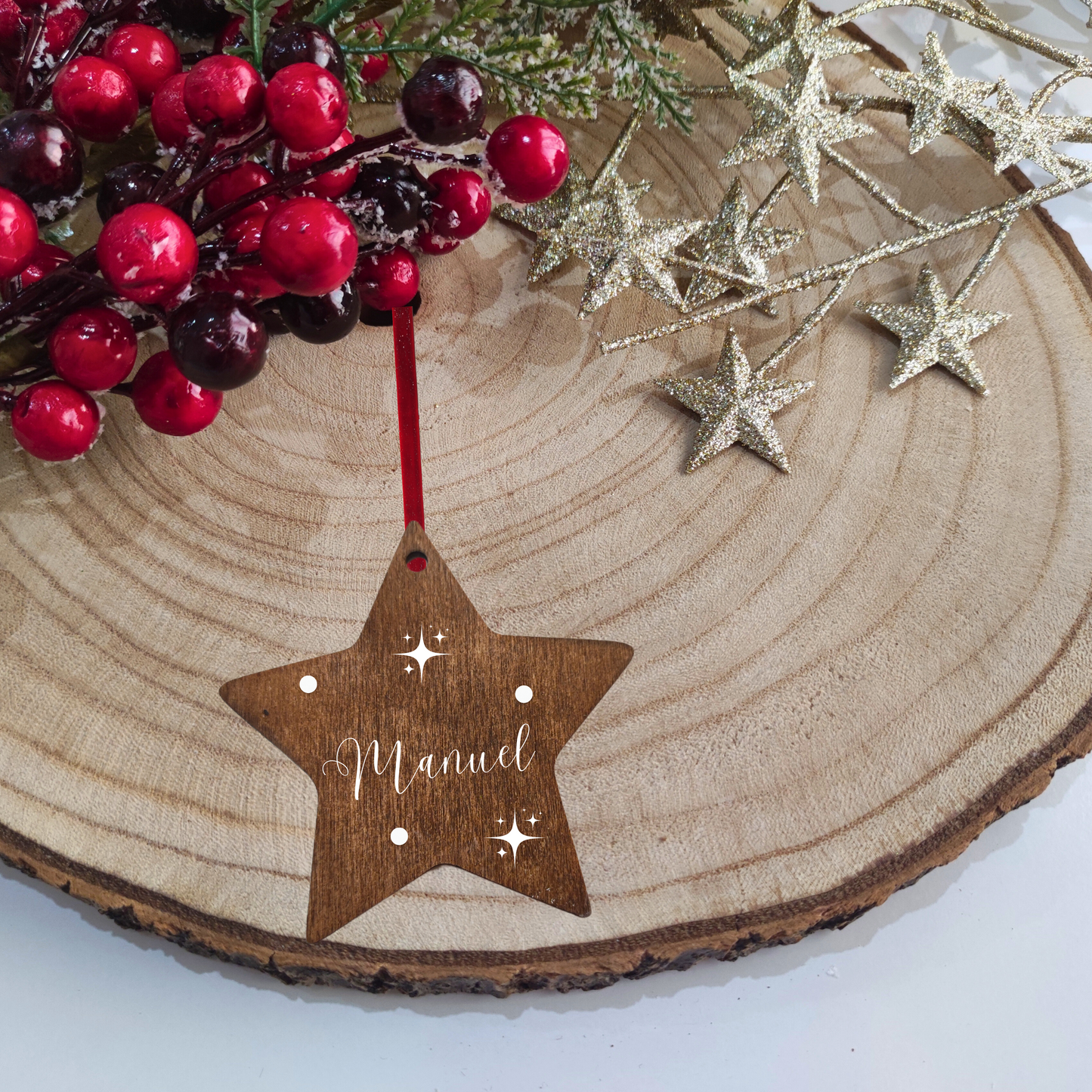 ESTRELLA MADERA PERSONALIZADA