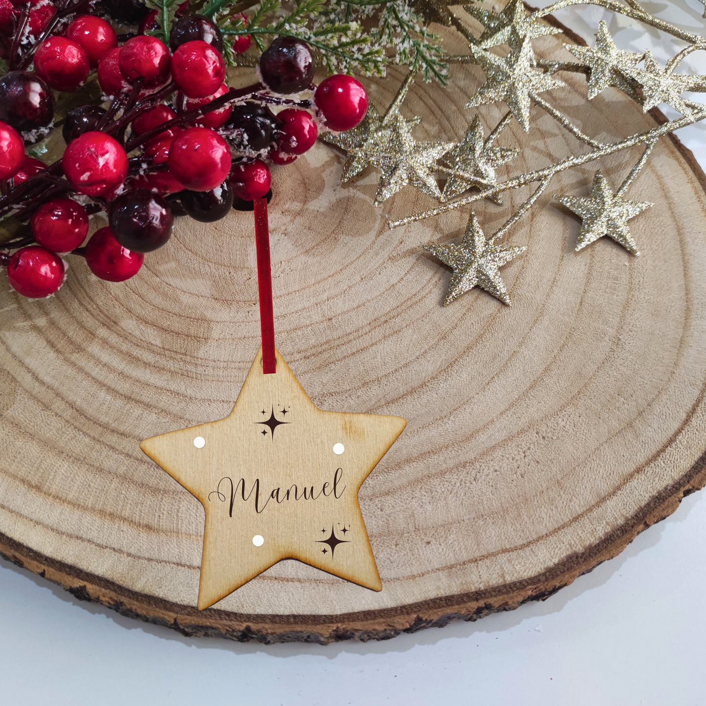 ESTRELLA MADERA PERSONALIZADA