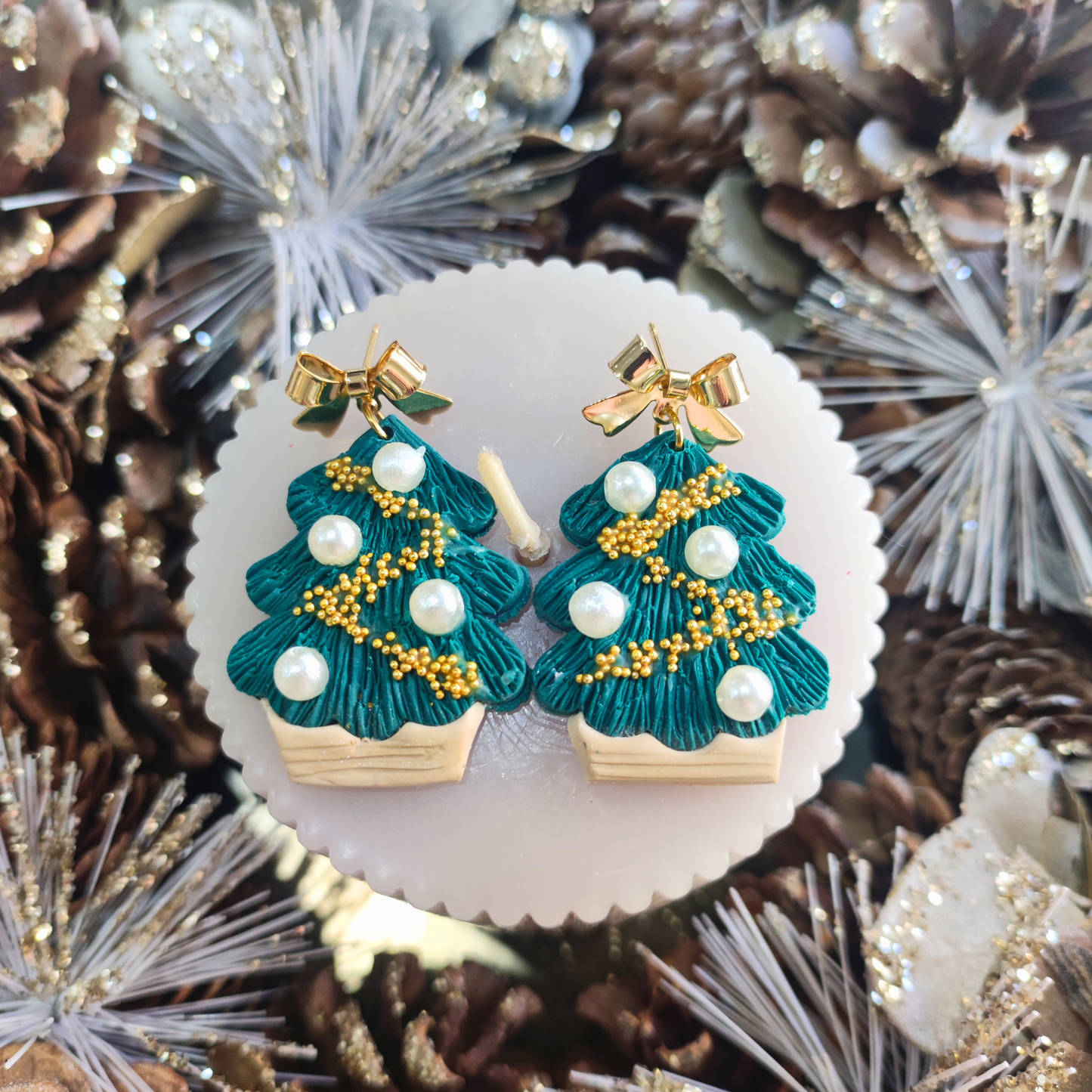 PENDIENTES LUXURY TREE