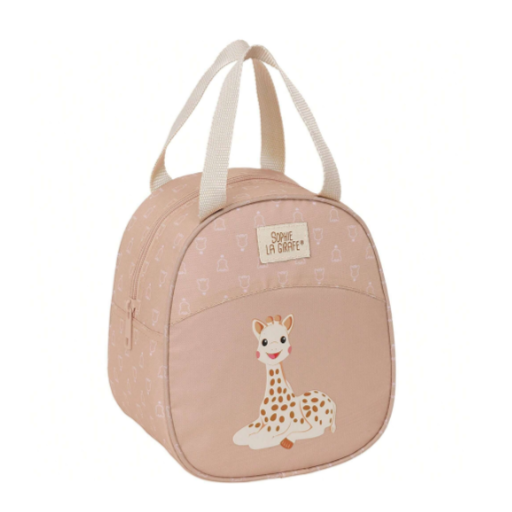 BOLSA ALMUERZO SOPHIE LA JIRAFA PERSONALIZADA