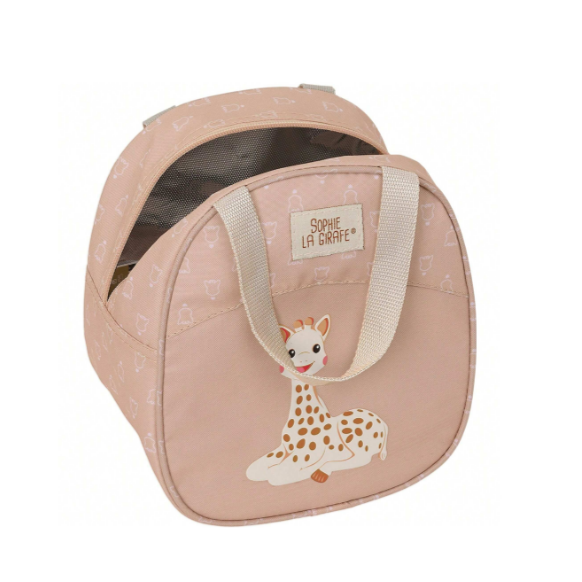 BOLSA ALMUERZO SOPHIE LA JIRAFA PERSONALIZADA