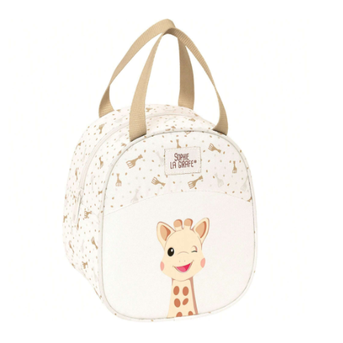 BOLSA ALMUERZO SOPHIE LA JIRAFA PERSONALIZADA
