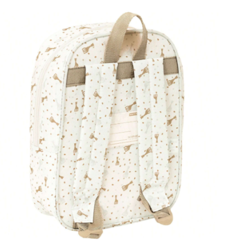 MOCHILA INFANTIL SOPHIE LA JIRAFA PERSONALIZADA