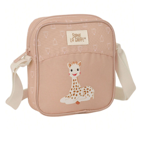 BOLSITO BANDOLERA SOPHIE LA JIRAFA PERSONALIZADO