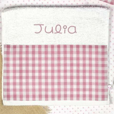 TOALLA VICHY PERSONALIZADA