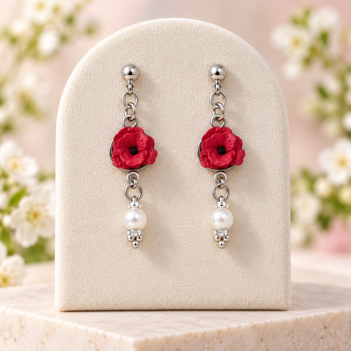Pendientes Mini Amapola