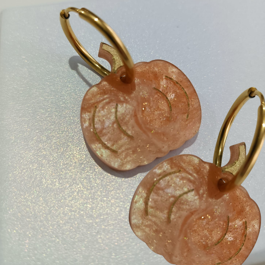 PENDIENTES CALABAZA