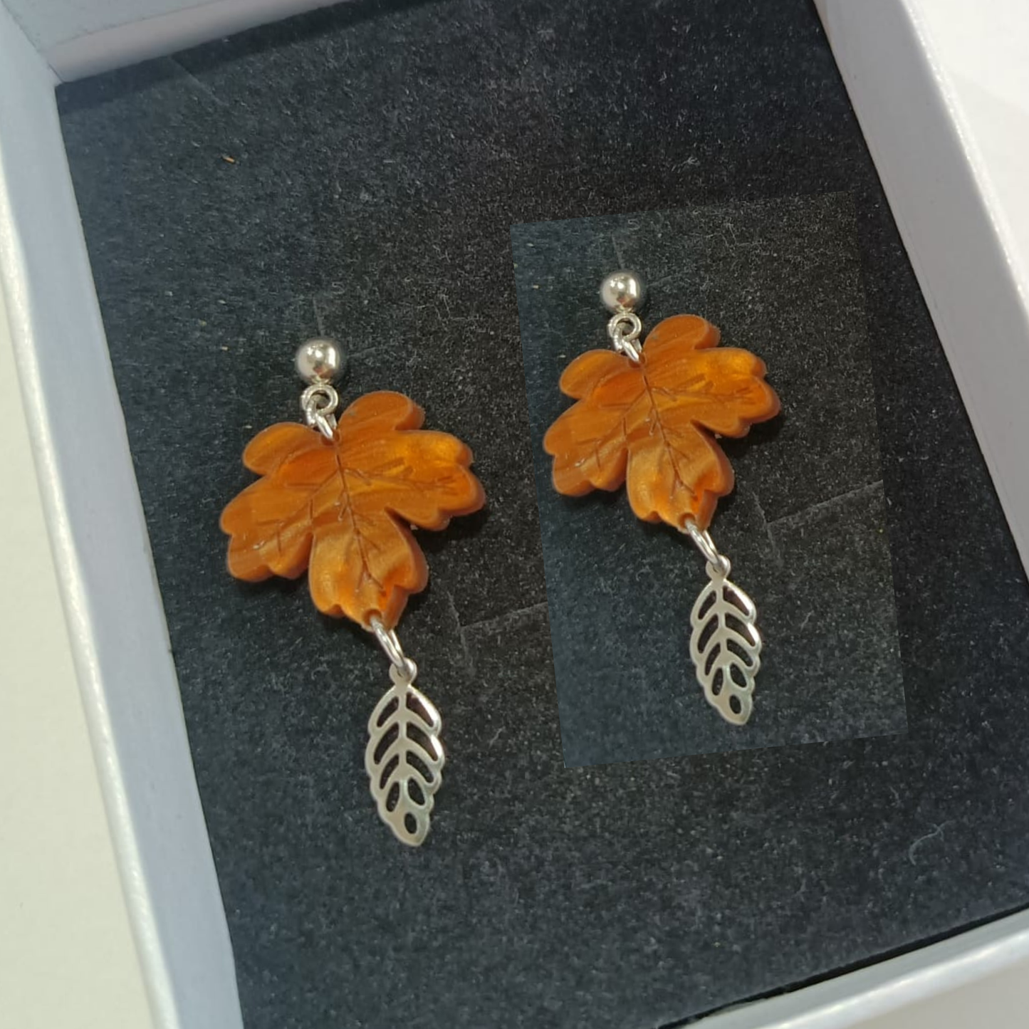 PENDIENTES CAIDA DE HOJAS