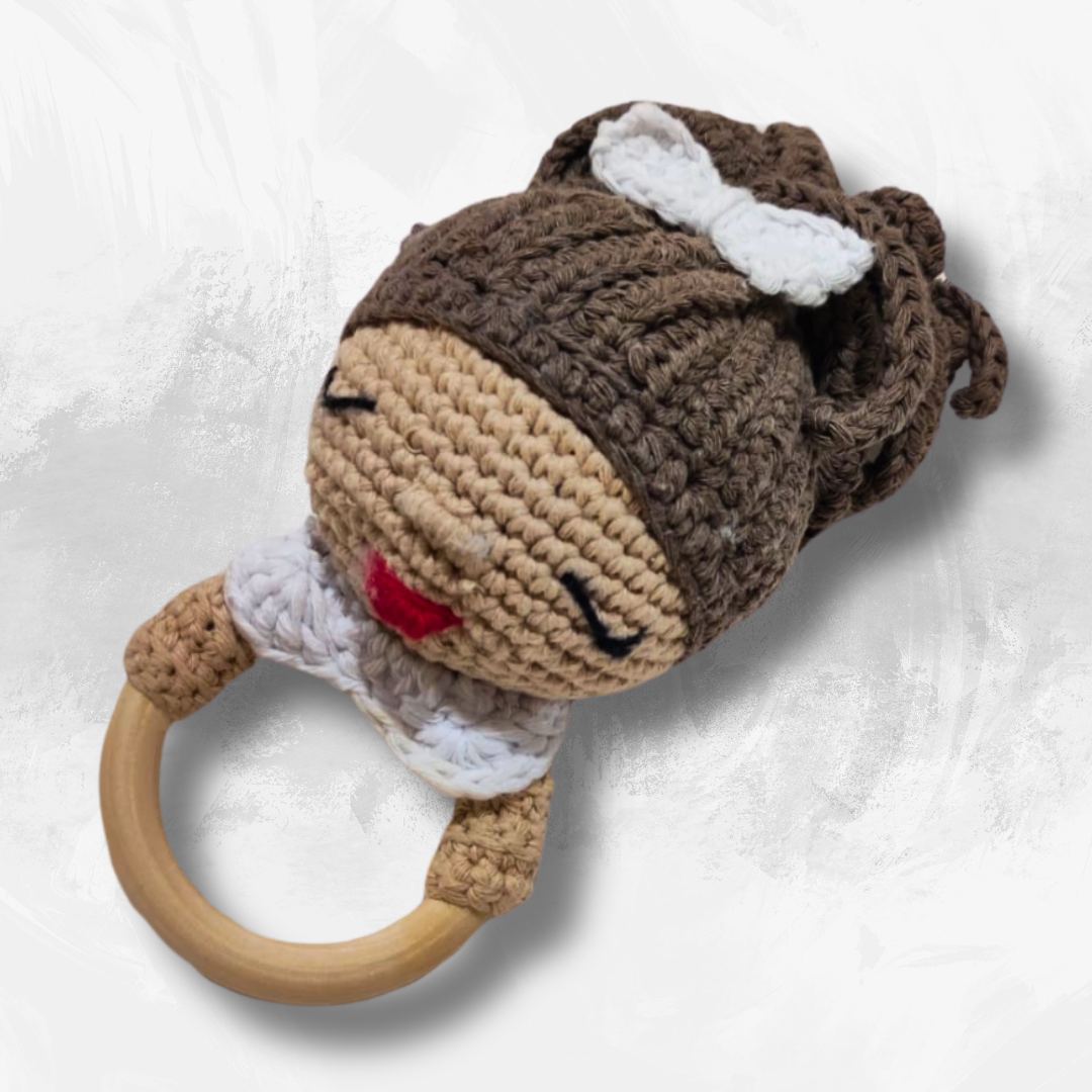 MUÑEQUITA SONAJERO/MORDEDOR