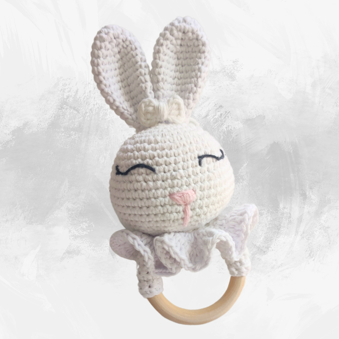 CONEJITO SONAJERO/MORDEDOR