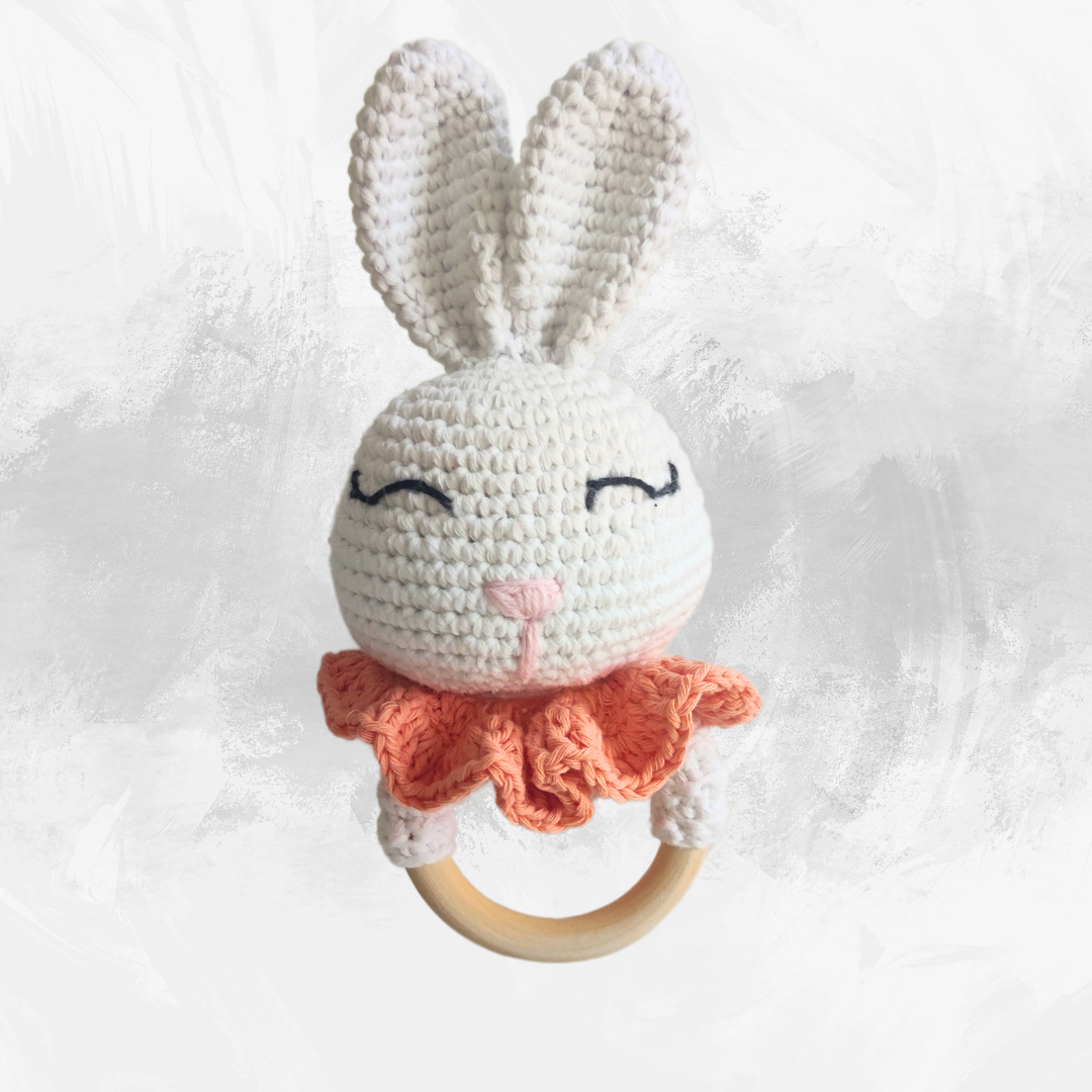 CONEJITO SONAJERO/MORDEDOR