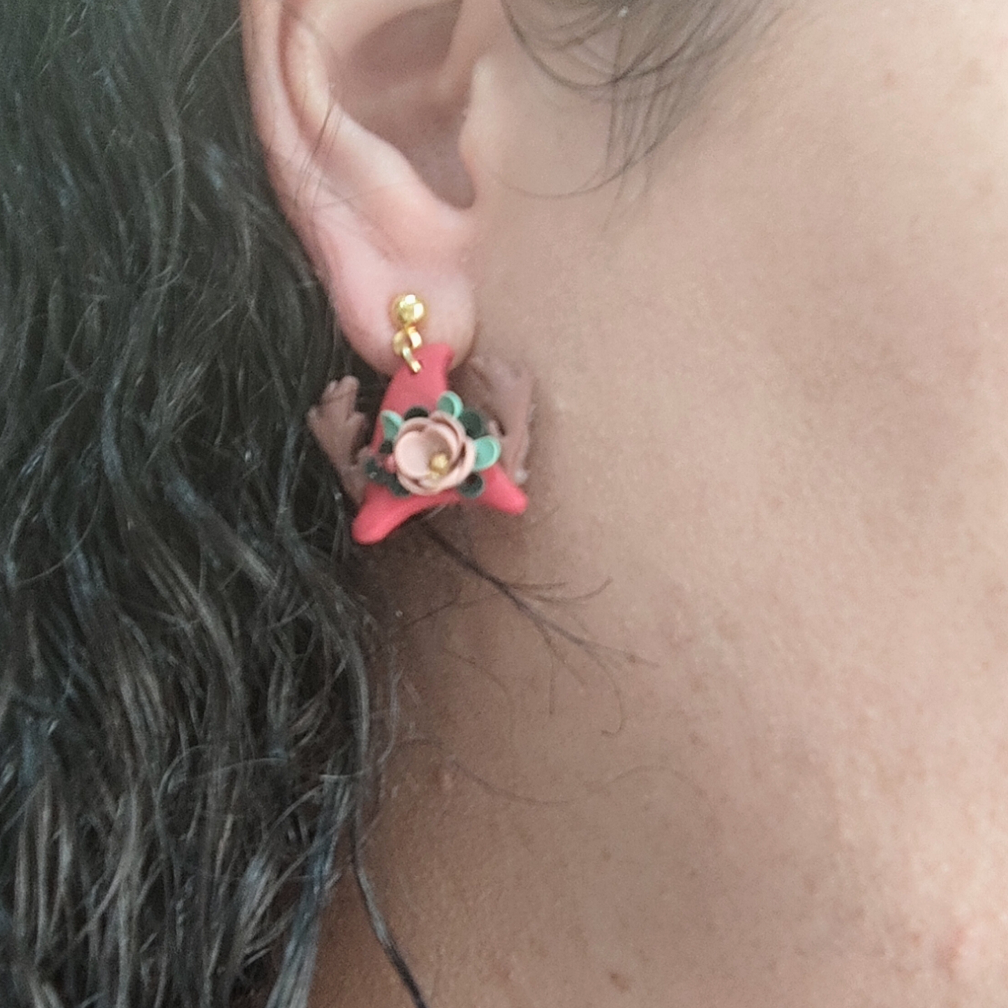 PENDIENTES GORRO RENO