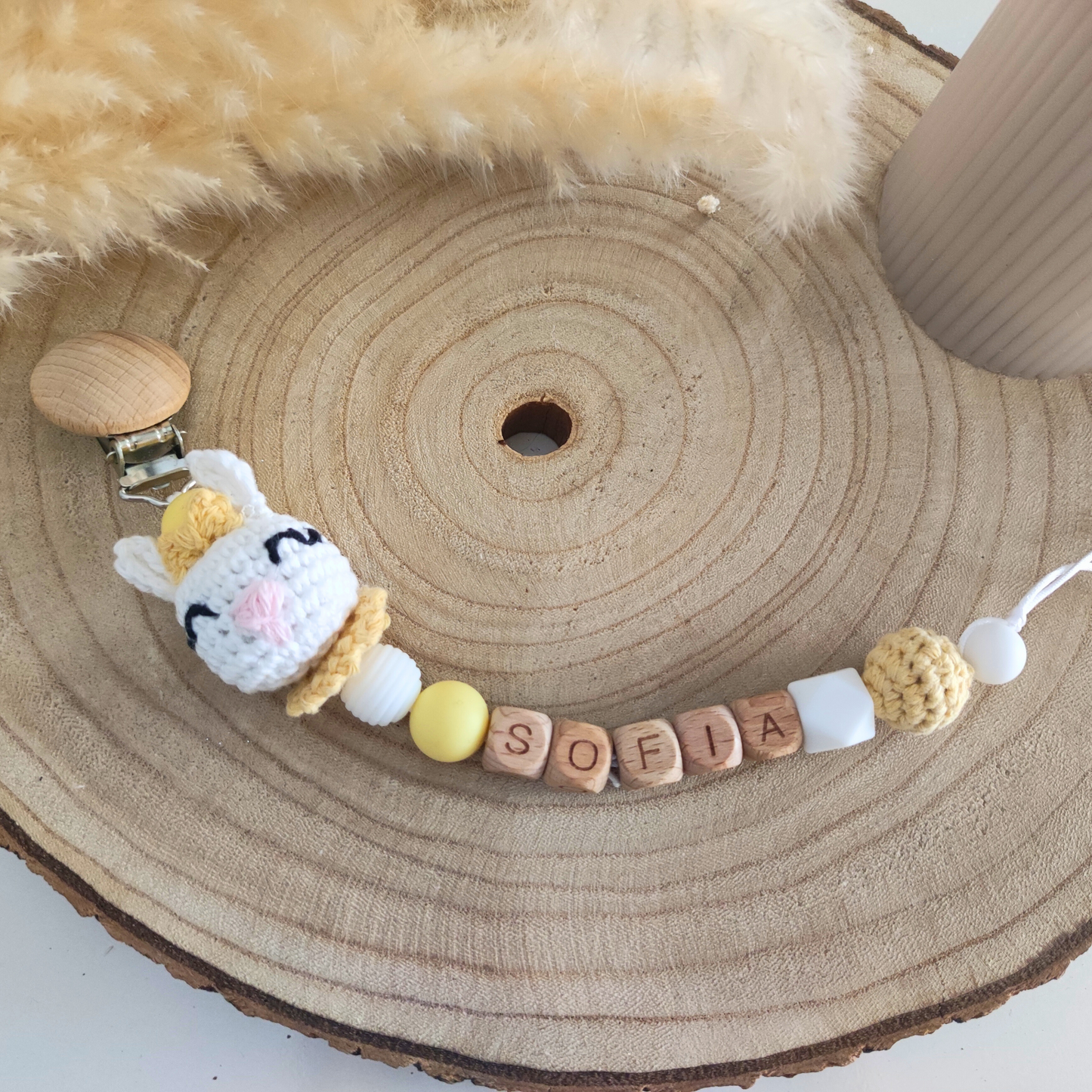 CHUPETERO CONEJITO CROCHET