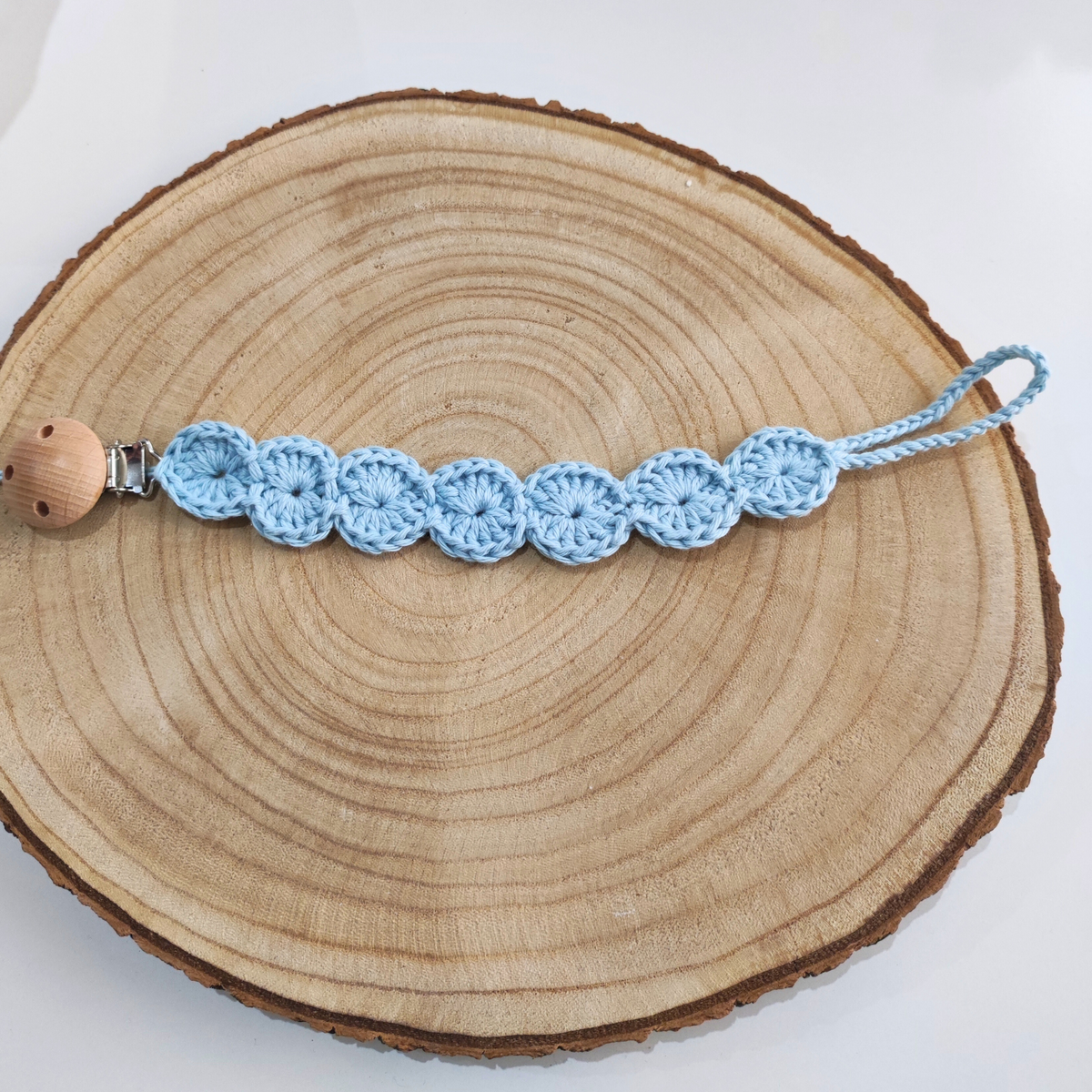 Chupetero Crochet, detalle 7