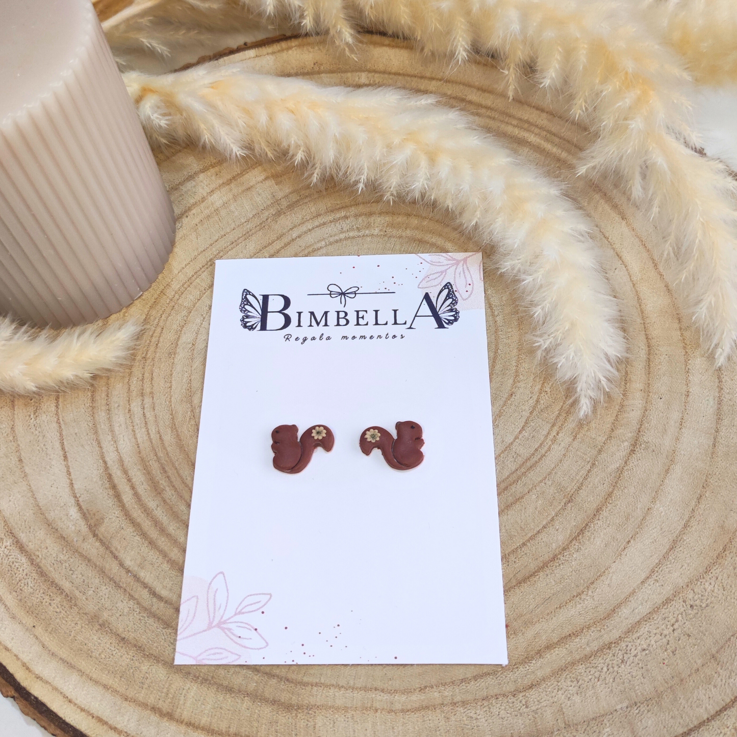 PENDIENTES ARDILLA