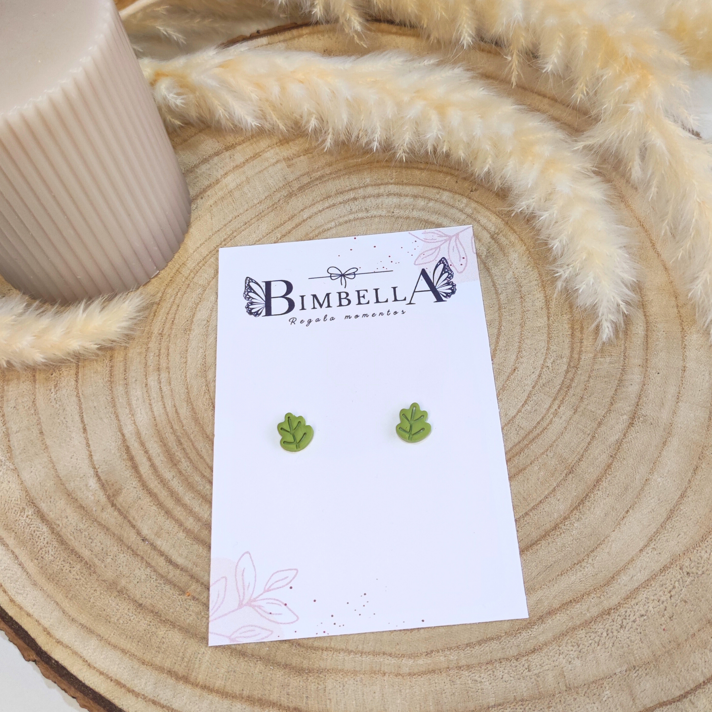 PENDIENTES HOJA DE OTOÑO