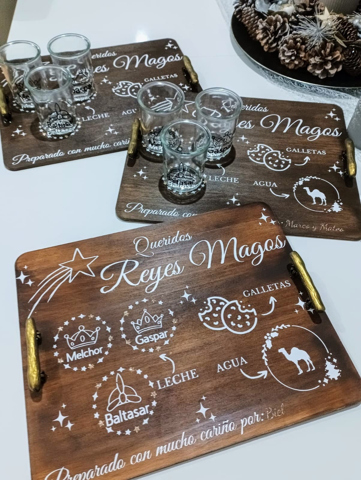 VASOS REYES MAGOS