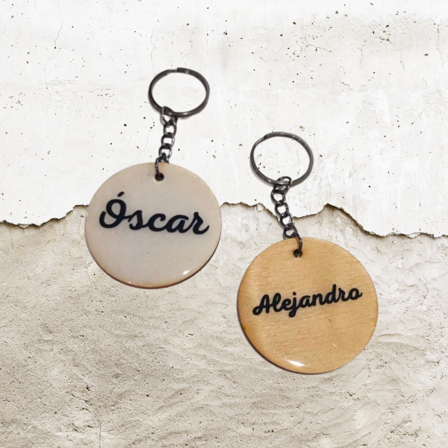 LLAVERO MADERA NOMBRE