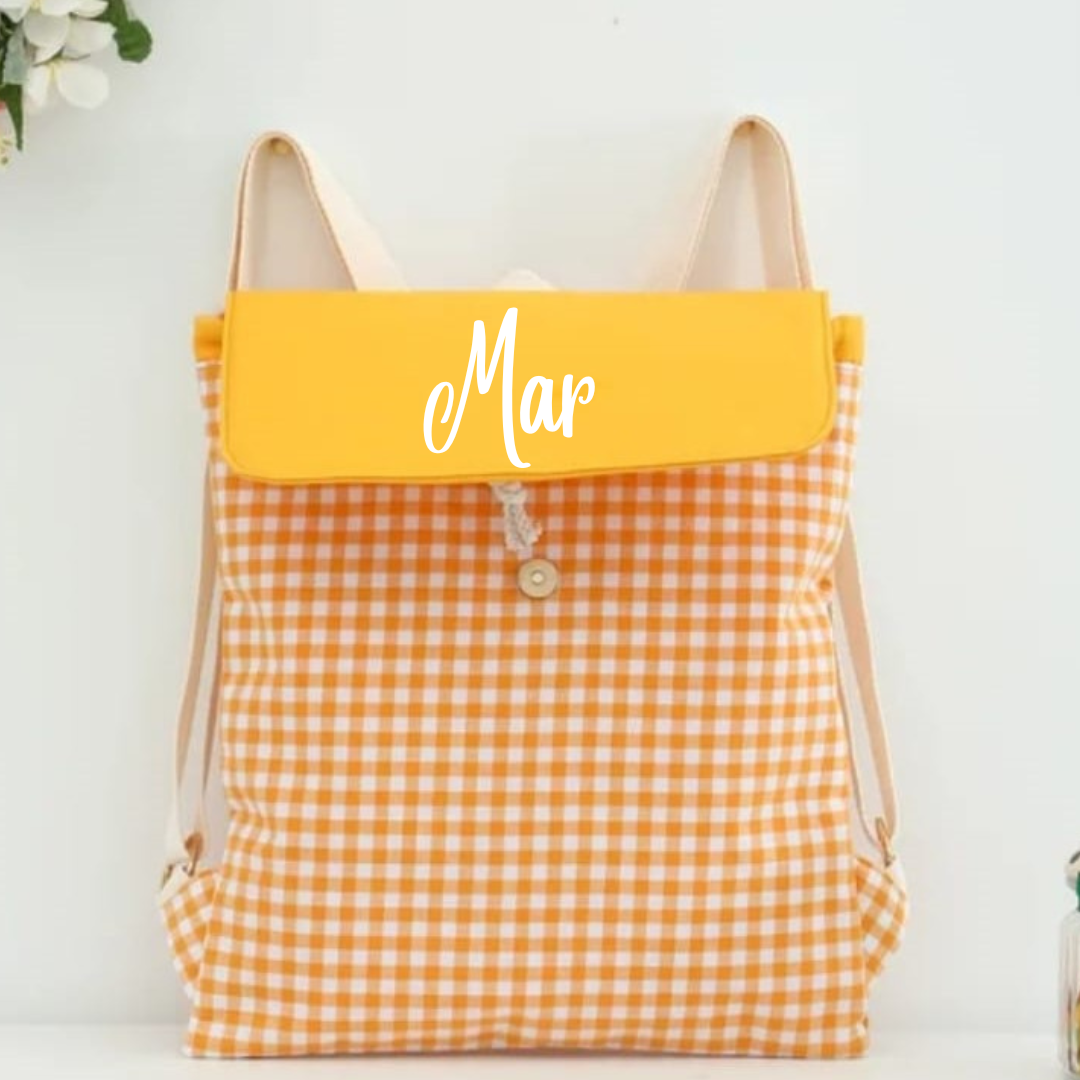 MOCHILA VICHY ARI PERSONALIZADA