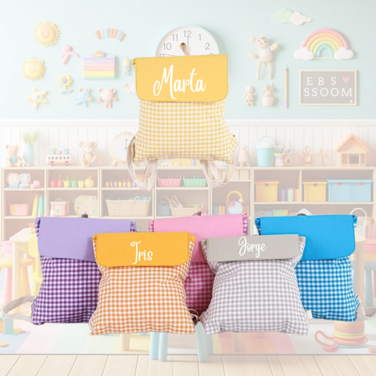 MOCHILA VICHY ARI PERSONALIZADA