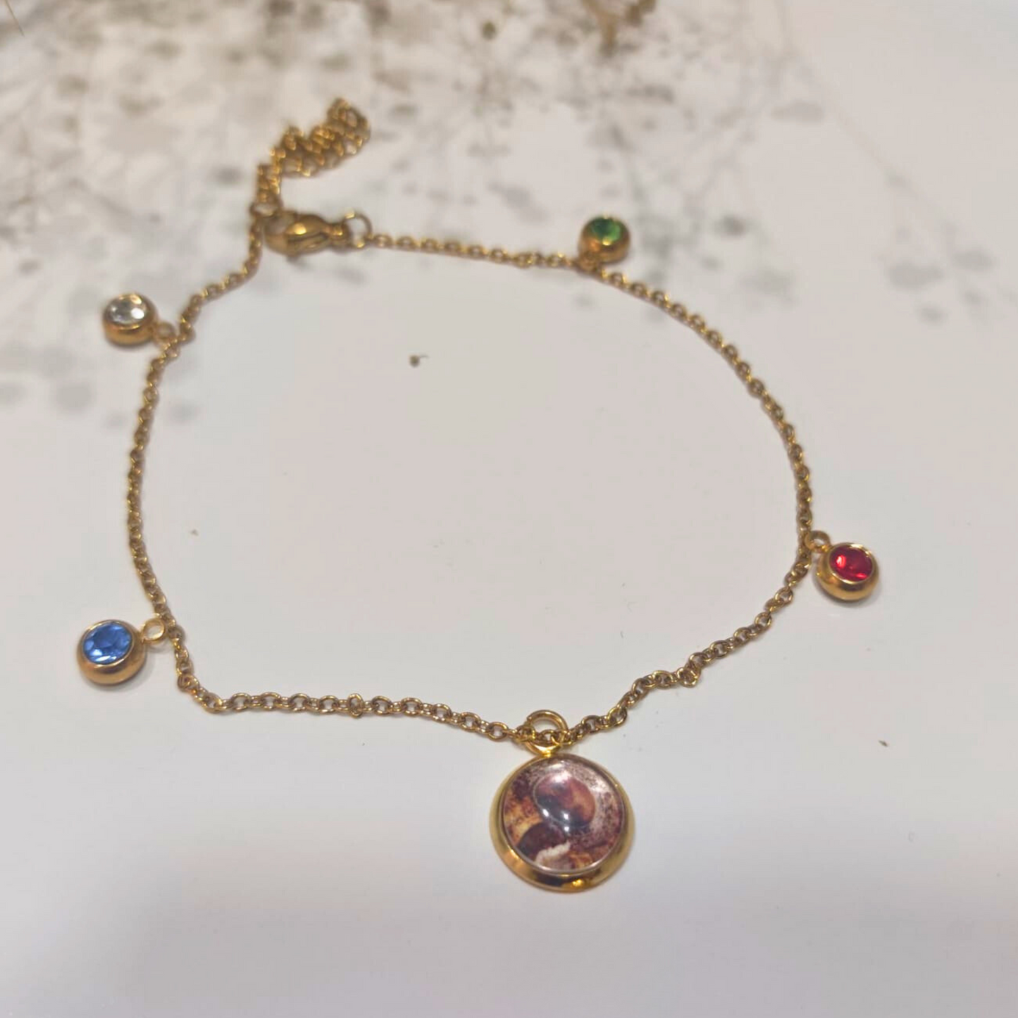 PULSERA COLORES VIRGEN DE LAS VIRTUDES