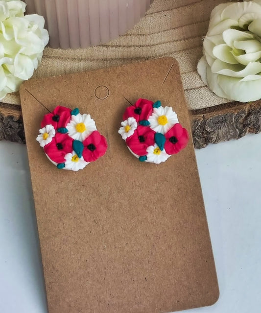 PENDIENTES FLORES DE PRIMAVERA