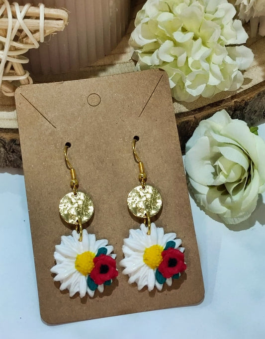 PENDIENTES MARGARITA DE MAYO