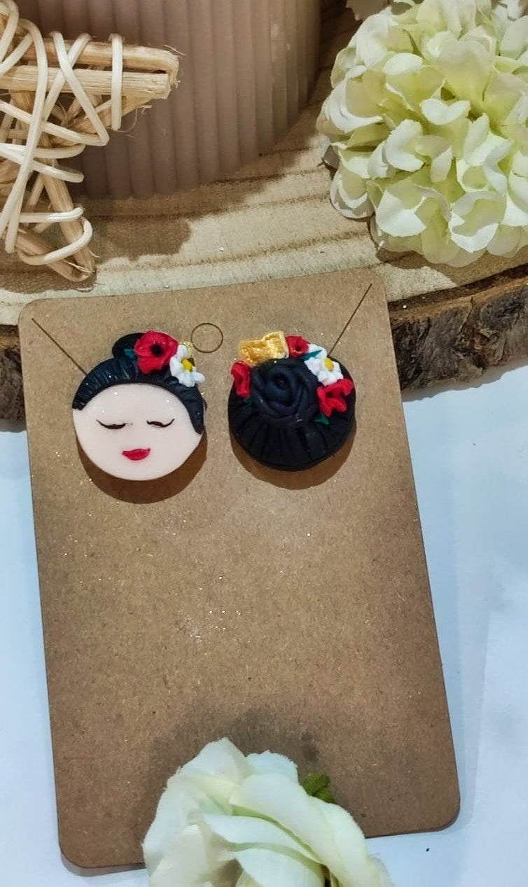 PENDIENTES CABECITA LABRADORA