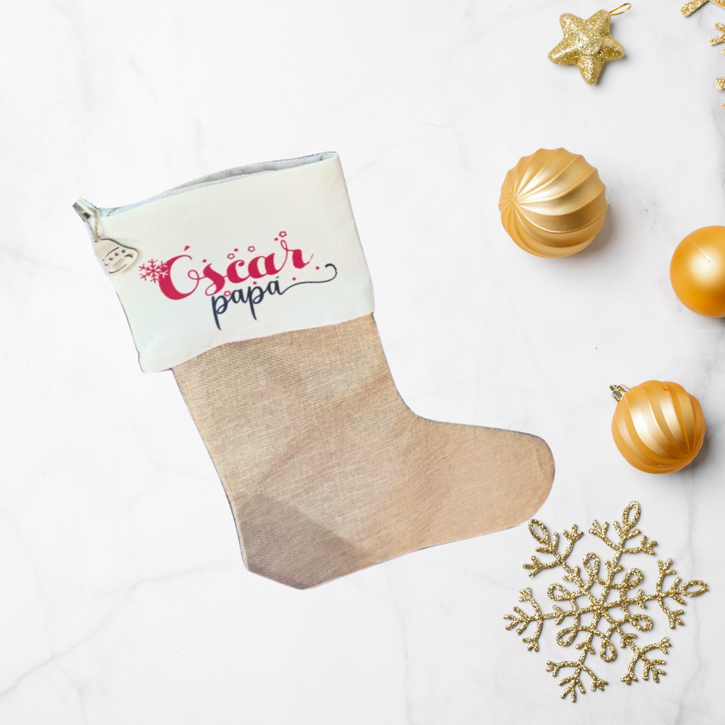 CALCETÍN NAVIDAD PERSONALIZADO