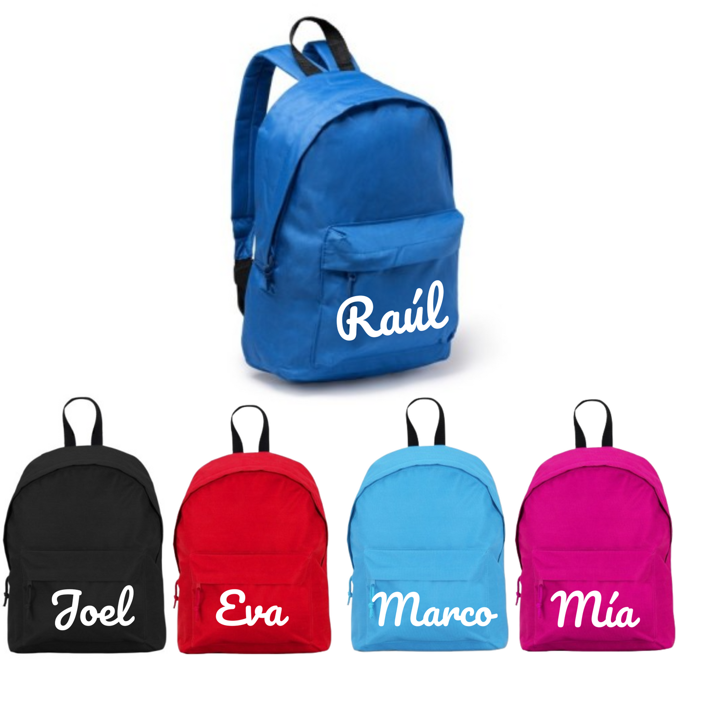 MOCHILA ESCOLAR NOMBRE