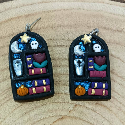 PENDIENTES LIBRERIA TERROR