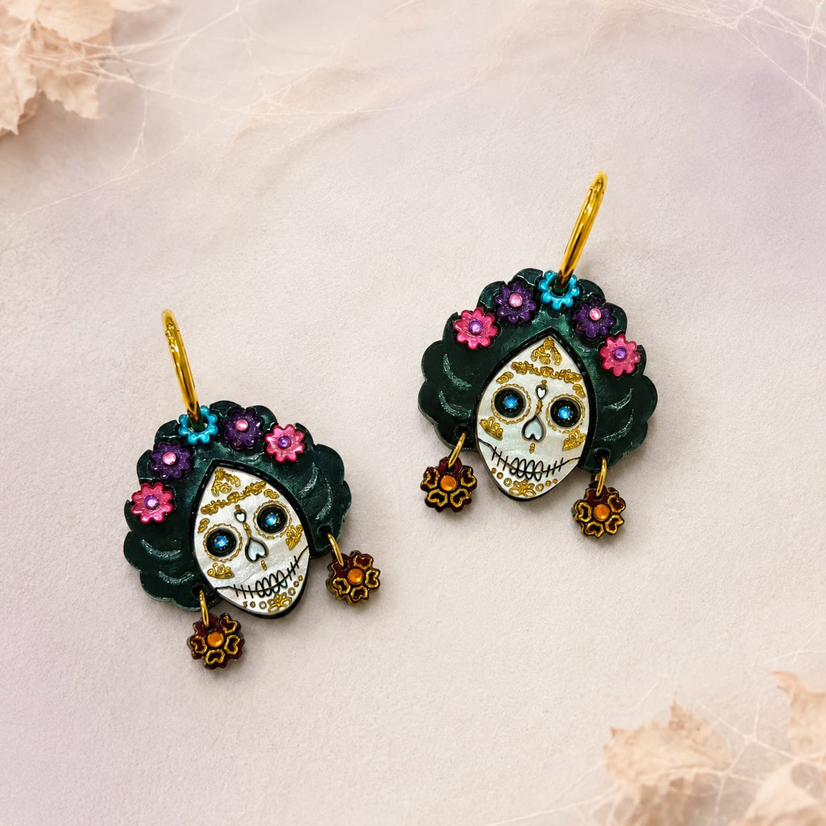 Pendientes Catrina