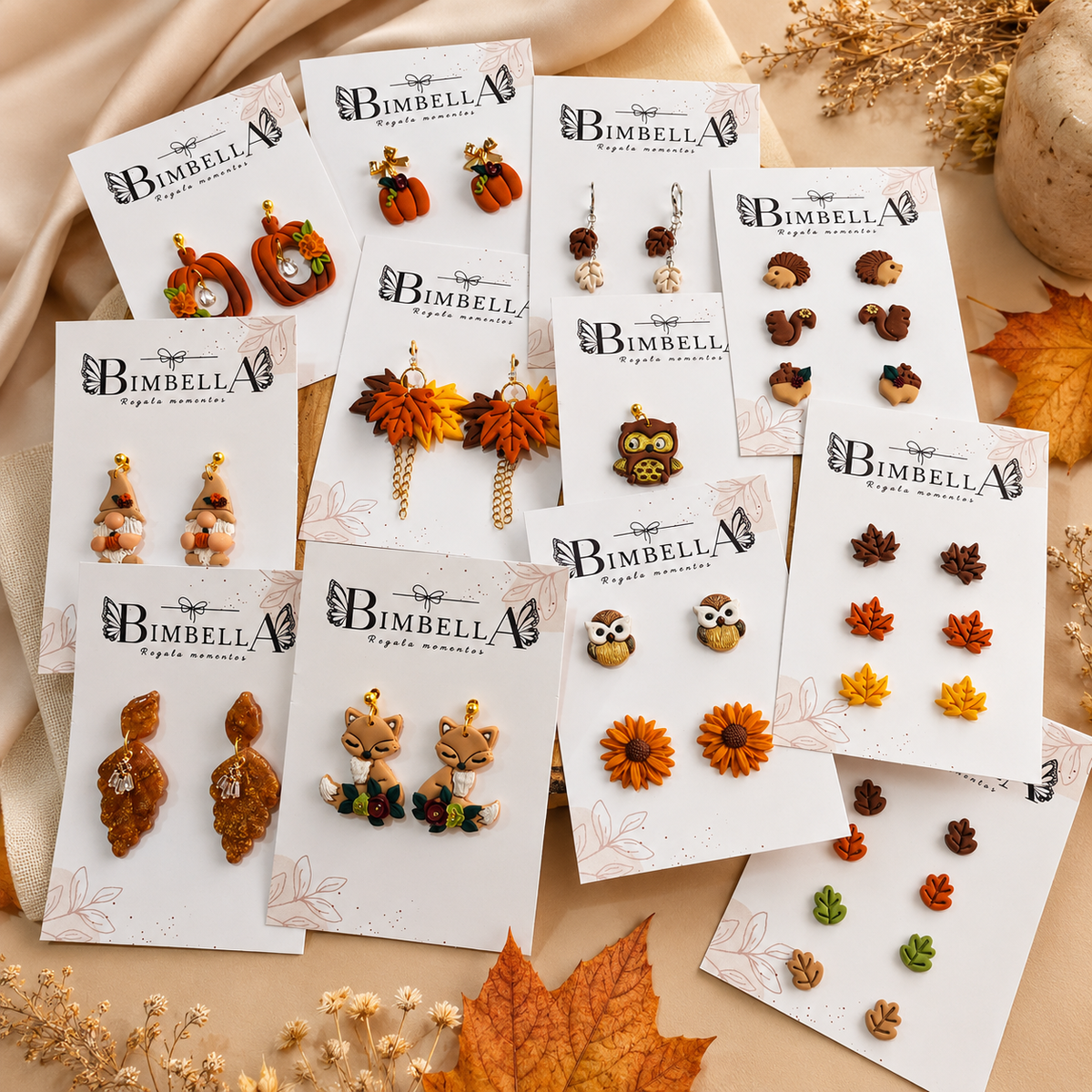 Opciones y detalles de personalización disponibles en productos Bimbella
