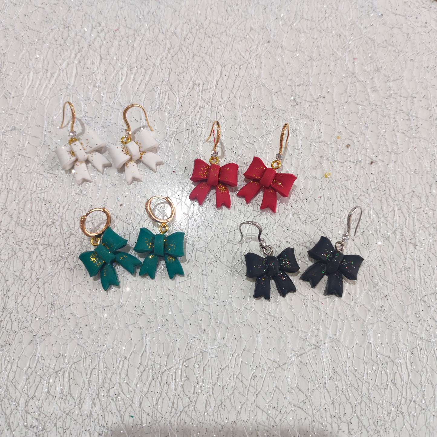 PENDIENTES ÁRBOL DECORADO