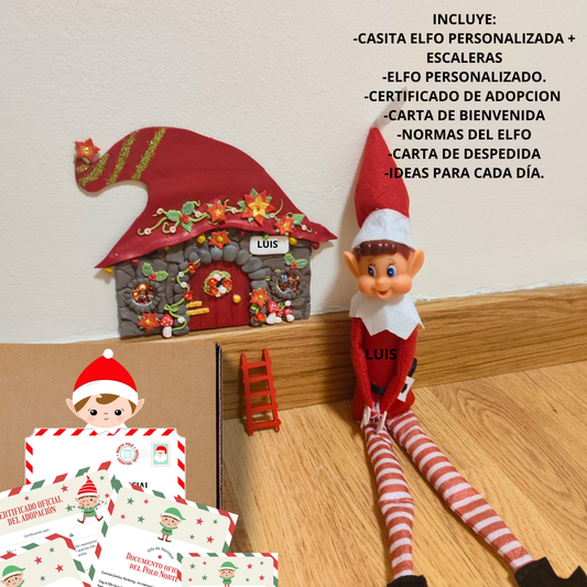 KIT ELF@ PERSONALIZADO + CASITA