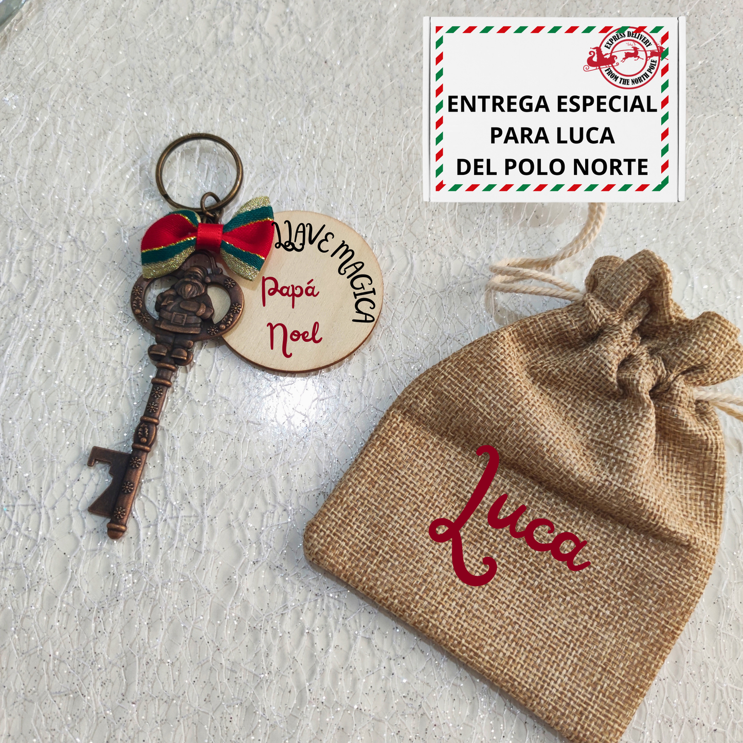 LLAVE MÁGICA PAPA NOEL