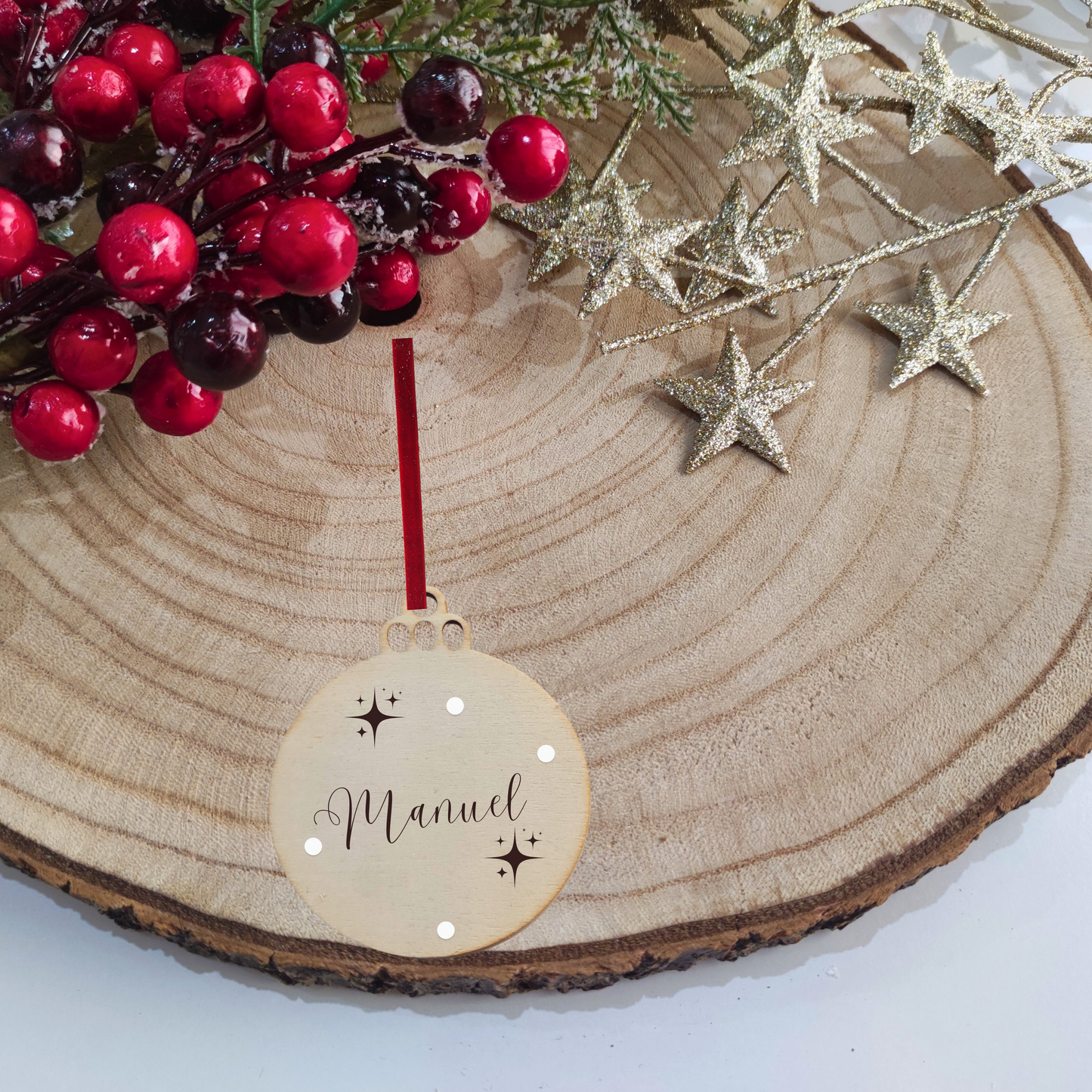 BOLA MADERA PERSONALIZADA