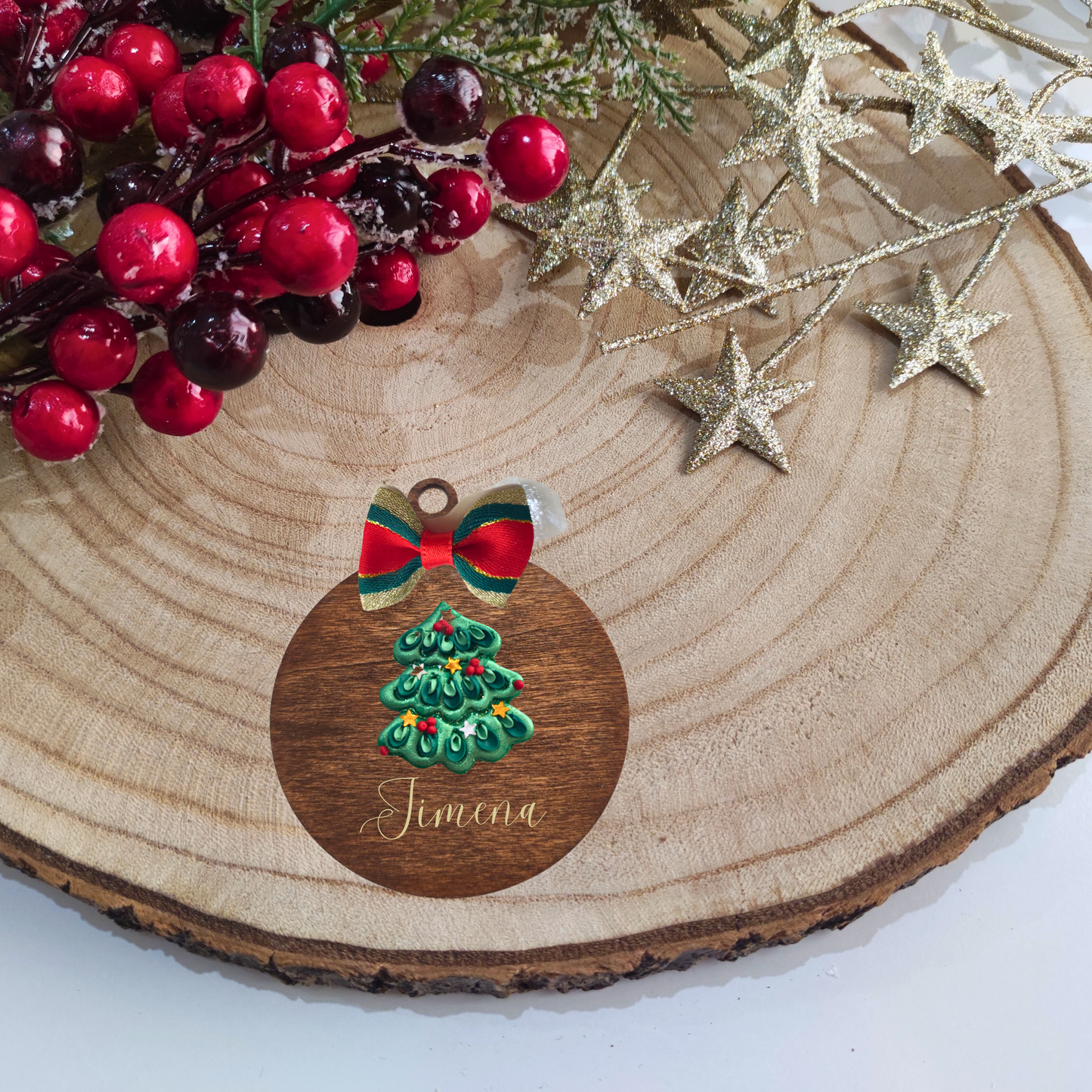 BOLA ARBOL DECORADO