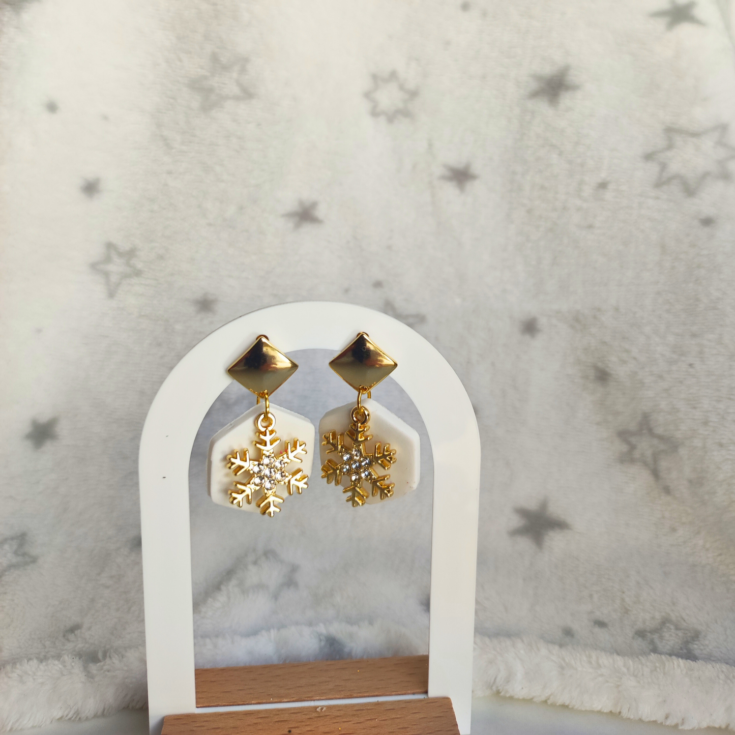PENDIENTES COPO DE NAVIDAD