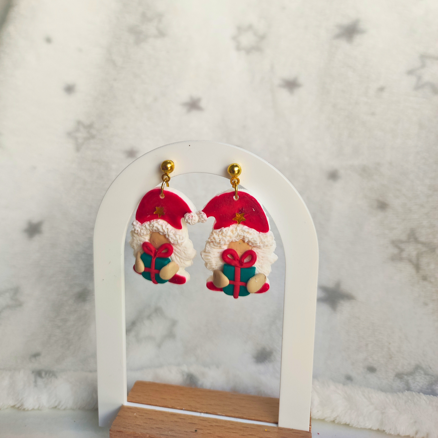 PENDIENTES GNOMO DE NAVIDAD