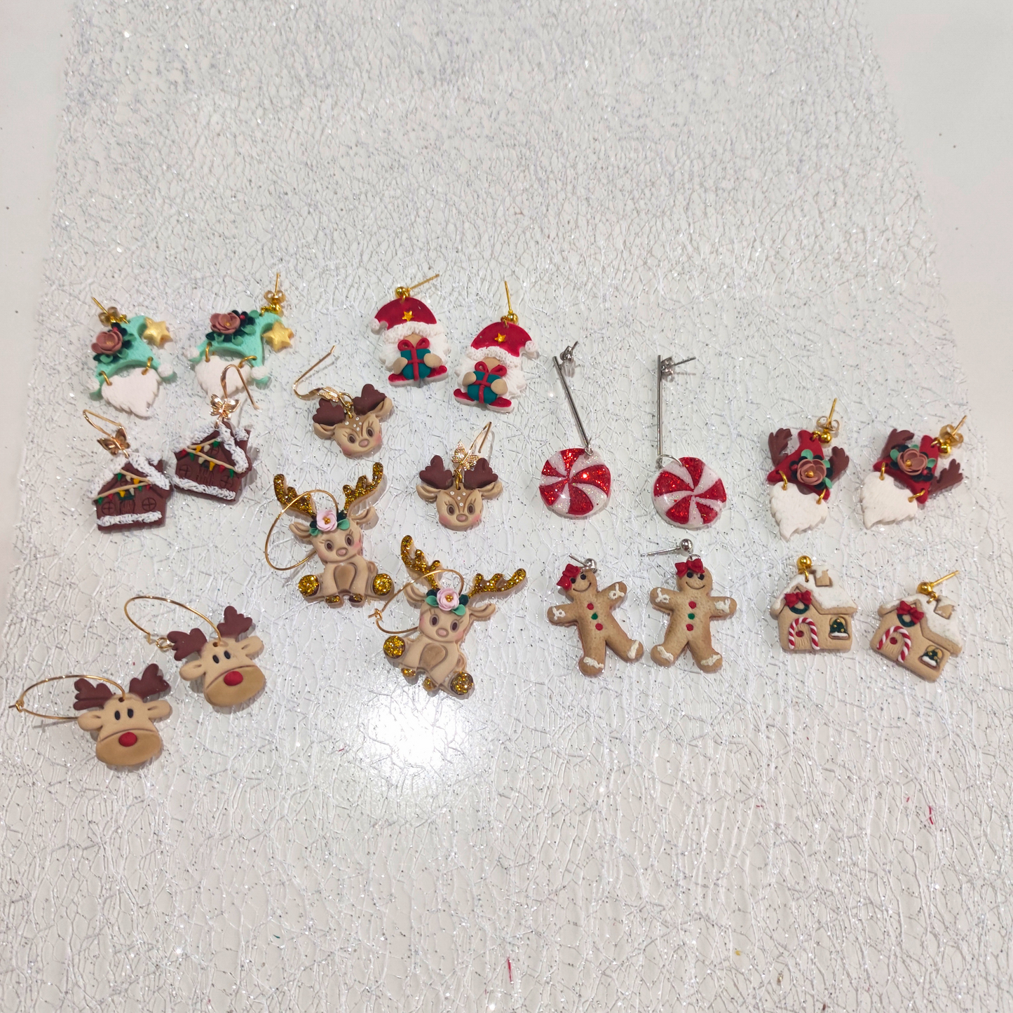 PENDIENTES ÁRBOL DECORADO