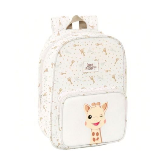 MOCHILA INFANTIL SOPHIE LA JIRAFA PERSONALIZADA