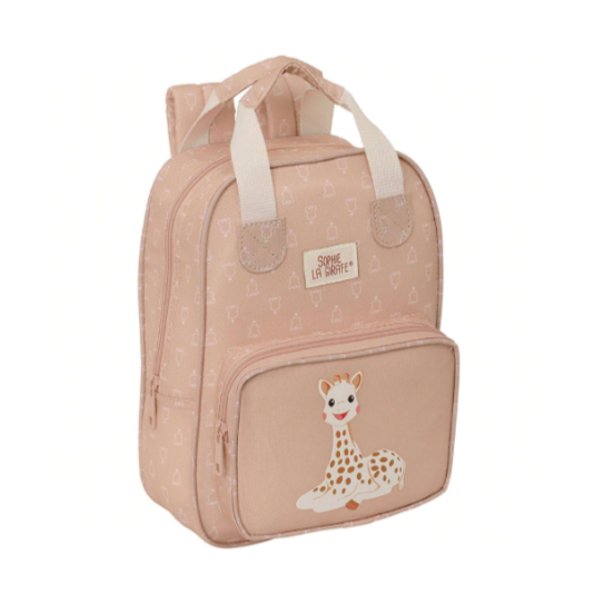 MOCHILA INFANTIL SOPHIE LA JIRAFA PERSONALIZADA