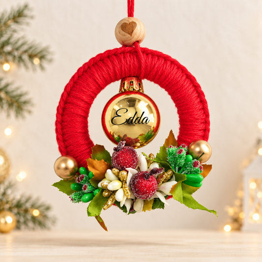 Esfera Roja Personalizada